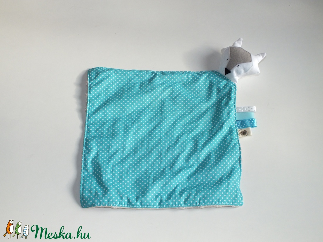 Sleepy Fox szundi kendő - Turquoise dots- 3db-!! - - Meska.hu Sleepy Fox szundi kendő - Turquoise dots- 3db-!! - - Meska.hu