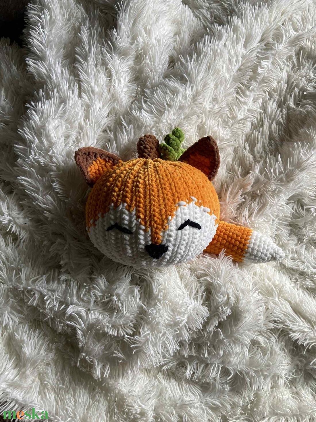 Rókás tökpárna - játék & sport - plüssállat & játékfigura - róka - Meska.hu Rókás tökpárna - játék & sport - plüssállat & játékfigura - róka - Meska.hu