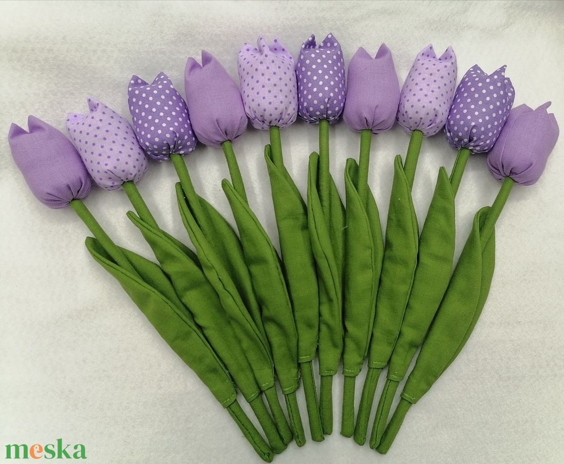 Textil tulipán - otthon & életmód - dekoráció - dísztárgy - Meska.hu Textil tulipán - otthon & életmód - dekoráció - dísztárgy - Meska.hu