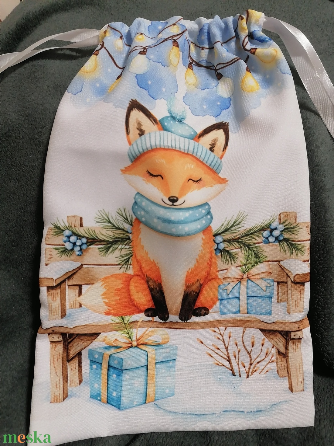 Mikulás zsák - karácsony - mikulás - mikulás zsák - Meska.hu