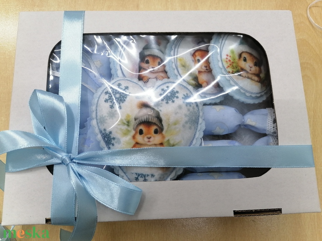 Karácsonyi dísz - karácsony - karácsonyi lakásdekoráció - karácsonyfadíszek - Meska.hu