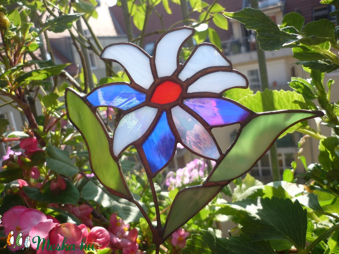 Gerbera szerű üveg-virág. (tiffany virág, ajándék, születésnapra, névnapra, dekoráció, lakberencezés) - - Meska.hu Gerbera szerű üveg-virág. (tiffany virág, ajándék, születésnapra, névnapra, dekoráció, lakberencezés) - - Meska.hu