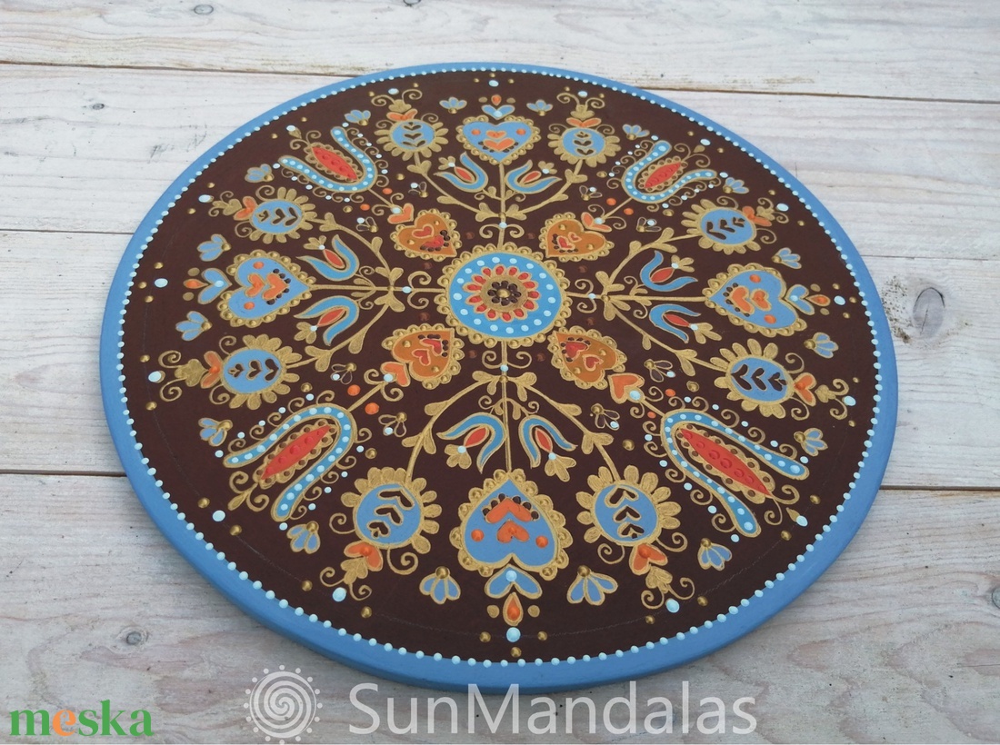 Kalotaszegi Mandala - otthon & életmód - dekoráció - spiritualitás - mandala - Meska.hu