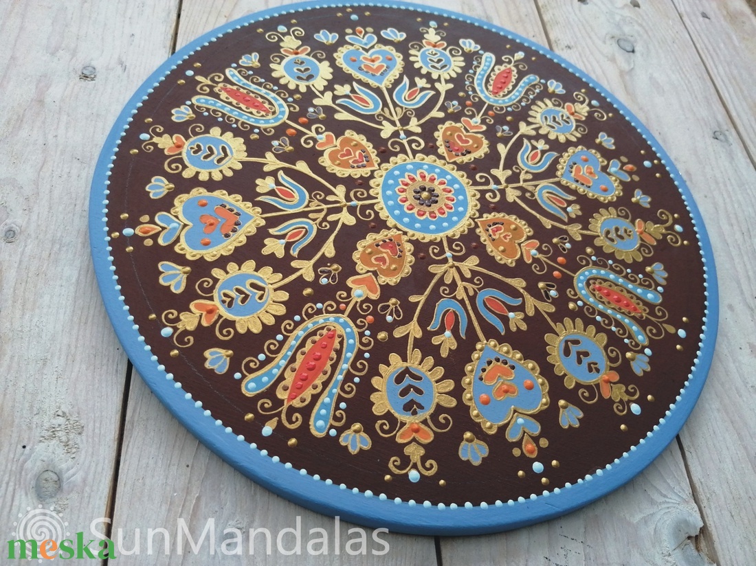Kalotaszegi Mandala - otthon & életmód - dekoráció - spiritualitás - mandala - Meska.hu