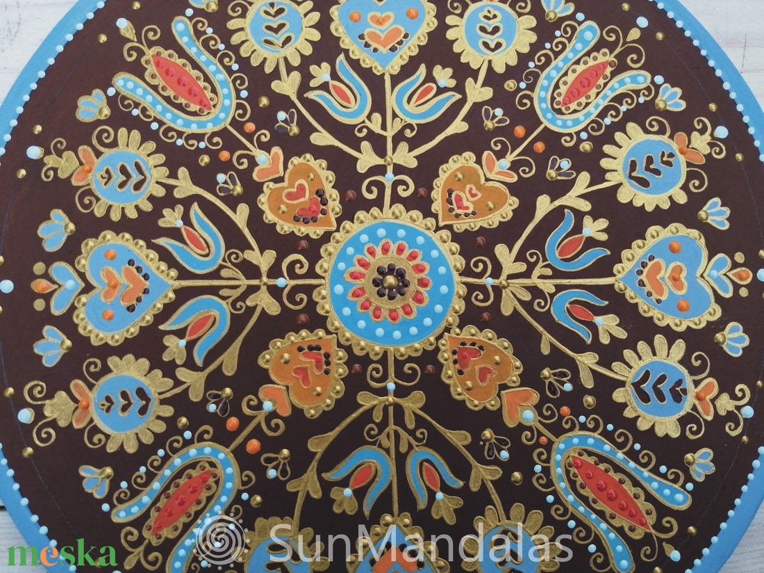 Kalotaszegi Mandala - otthon & életmód - dekoráció - spiritualitás - mandala - Meska.hu