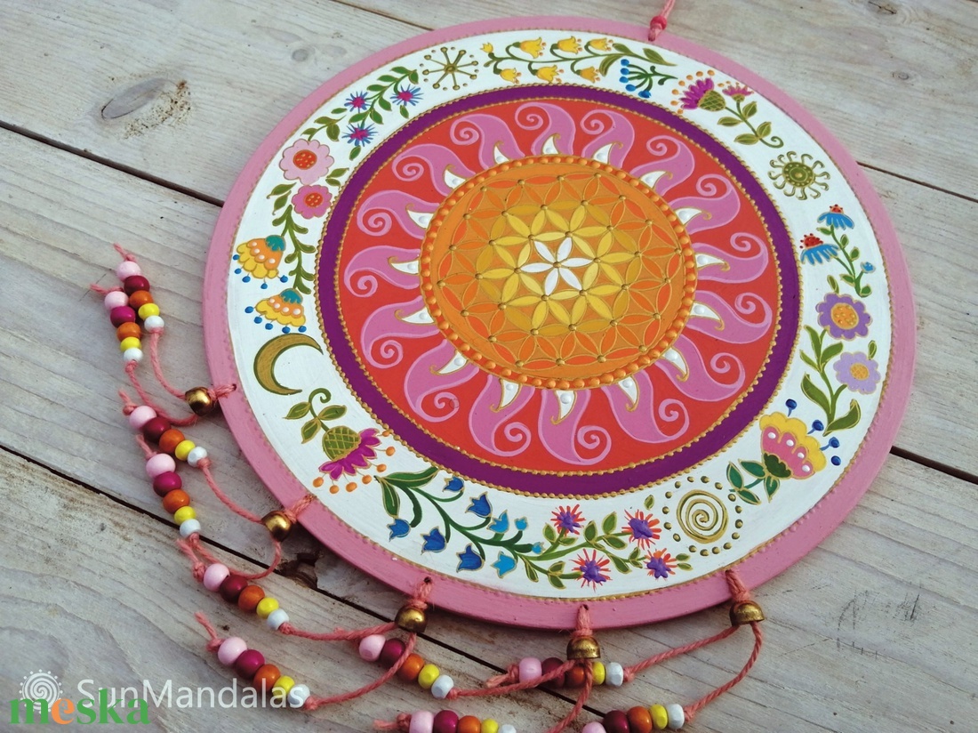 Rózsaszín virág NapMandala - otthon & életmód - dekoráció - spiritualitás - mandala - Meska.hu Rózsaszín virág NapMandala - otthon & életmód - dekoráció - spiritualitás - mandala - Meska.hu