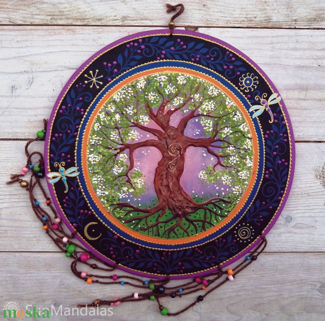 Bodzafa  Életfa ( Mandala)  - otthon & életmód - dekoráció - spiritualitás - mandala - Meska.hu