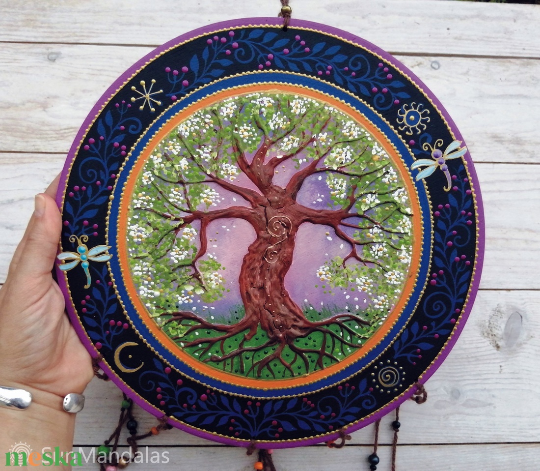 Bodzafa  Életfa ( Mandala)  - otthon & életmód - dekoráció - spiritualitás - mandala - Meska.hu