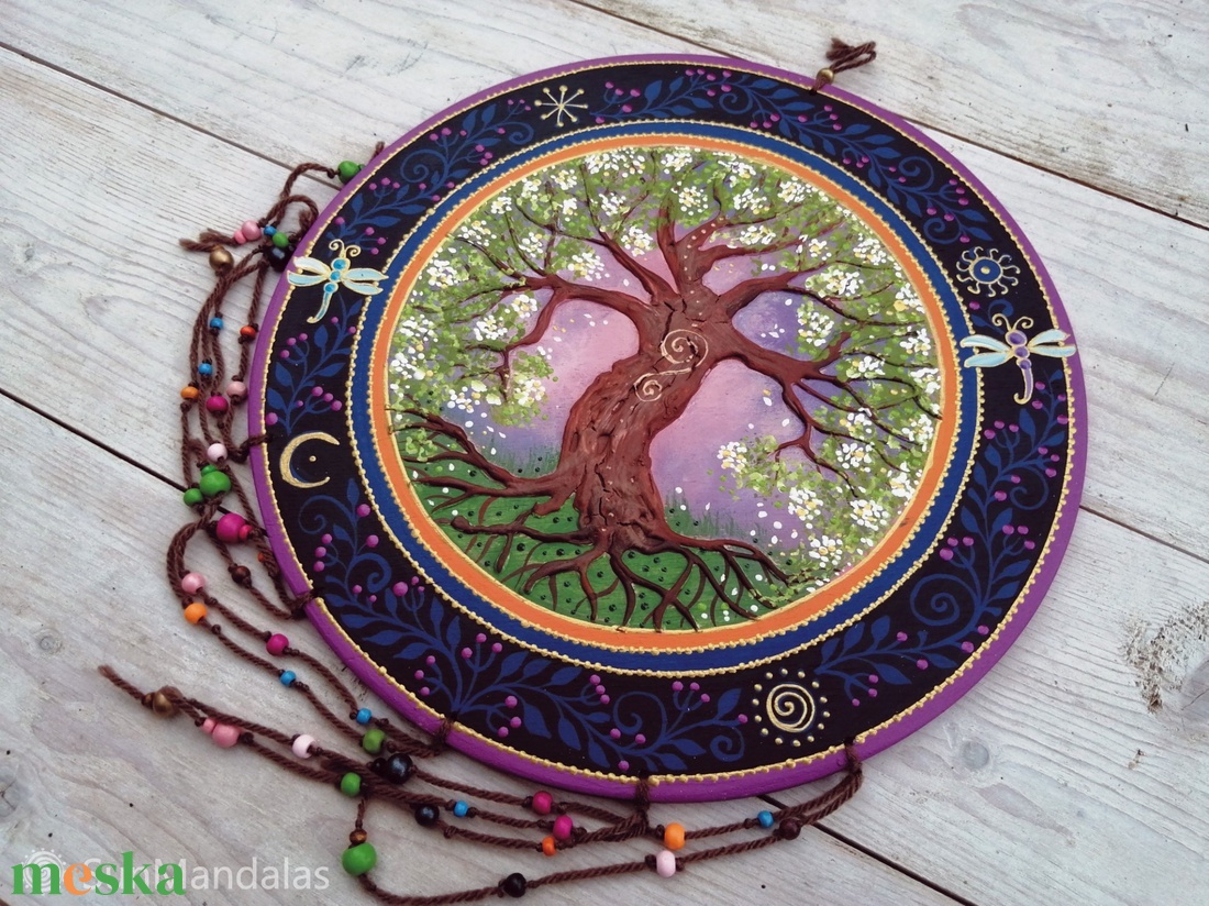 Bodzafa  Életfa ( Mandala)  - otthon & életmód - dekoráció - spiritualitás - mandala - Meska.hu