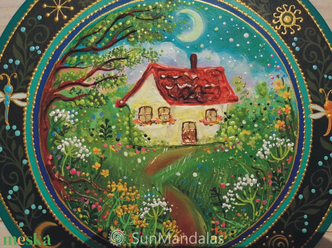 Erdei Házikó - otthon & életmód - dekoráció - spiritualitás - mandala - Meska.hu Erdei Házikó - otthon & életmód - dekoráció - spiritualitás - mandala - Meska.hu
