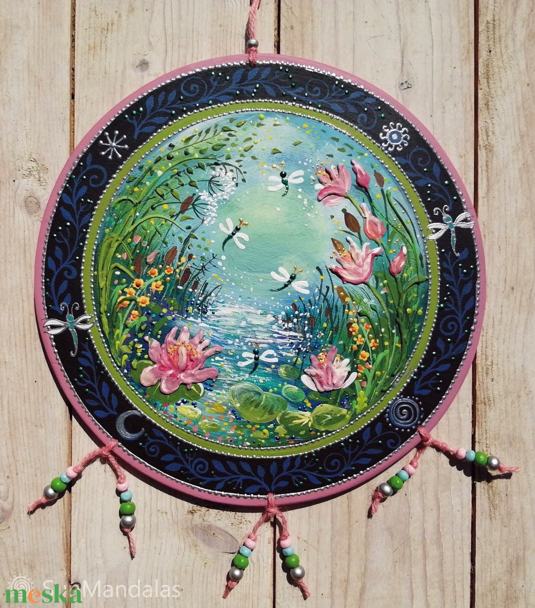 Erdei tó tavirózsákkal ( lótusz) - otthon & életmód - dekoráció - spiritualitás - mandala - Meska.hu Erdei tó tavirózsákkal ( lótusz) - otthon & életmód - dekoráció - spiritualitás - mandala - Meska.hu