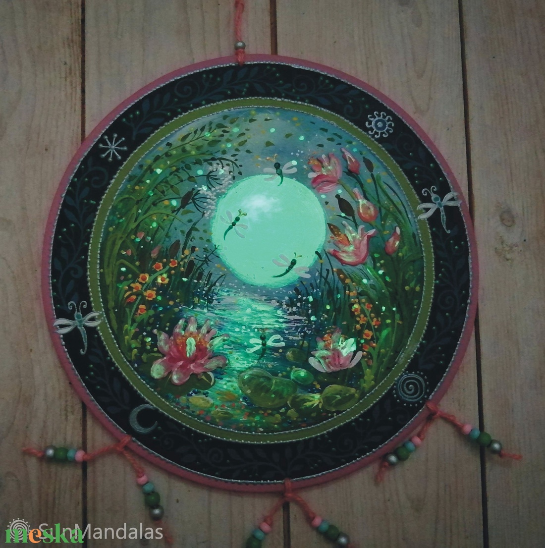 Erdei tó tavirózsákkal ( lótusz) - otthon & életmód - dekoráció - spiritualitás - mandala - Meska.hu Erdei tó tavirózsákkal ( lótusz) - otthon & életmód - dekoráció - spiritualitás - mandala - Meska.hu