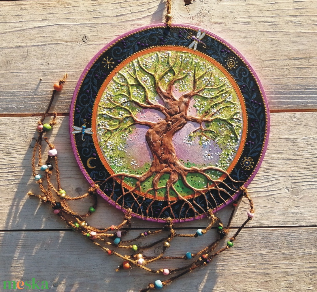 Bodzafa Életfa ( Mandala)  - otthon & életmód - dekoráció - spiritualitás - mandala - Meska.hu