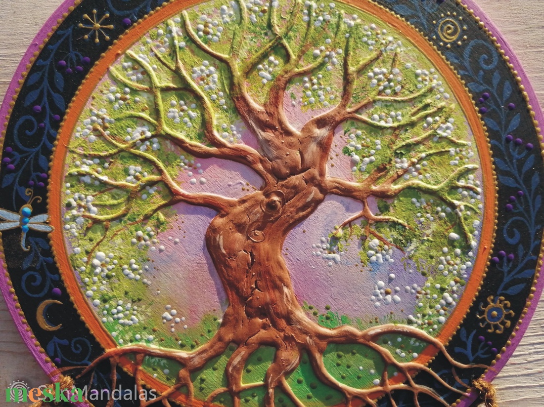 Bodzafa Életfa ( Mandala)  - otthon & életmód - dekoráció - spiritualitás - mandala - Meska.hu