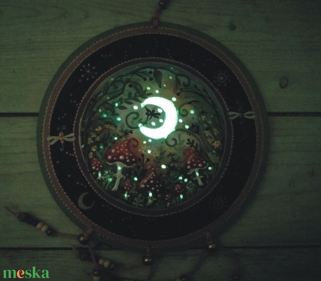 Varázserdő piros gombákkal - otthon & életmód - dekoráció - spiritualitás - mandala - Meska.hu Varázserdő piros gombákkal - otthon & életmód - dekoráció - spiritualitás - mandala - Meska.hu