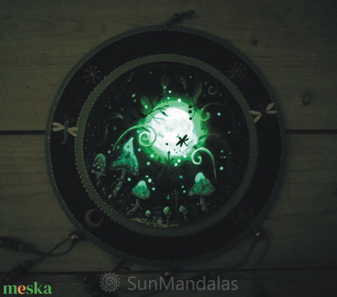 Varázserdő kék gombákkal - otthon & életmód - dekoráció - spiritualitás - mandala - Meska.hu Varázserdő kék gombákkal - otthon & életmód - dekoráció - spiritualitás - mandala - Meska.hu
