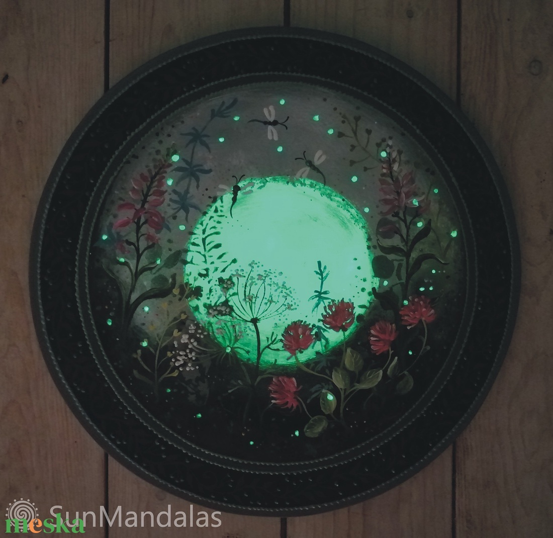  Ezüst rét - otthon & életmód - dekoráció - spiritualitás - mandala - Meska.hu