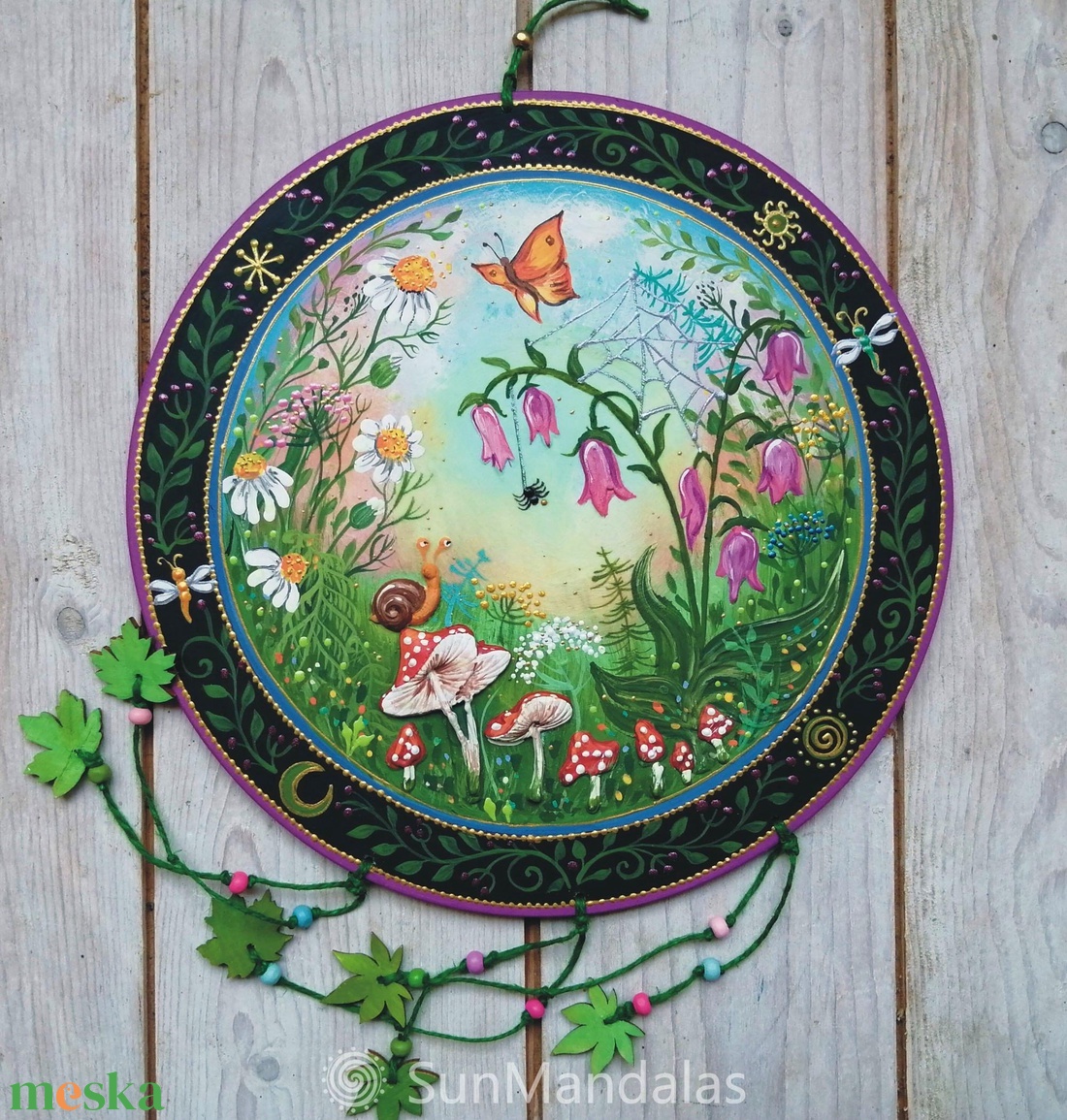 Varázsrét csigával - otthon & életmód - dekoráció - spiritualitás - mandala - Meska.hu Varázsrét csigával - otthon & életmód - dekoráció - spiritualitás - mandala - Meska.hu