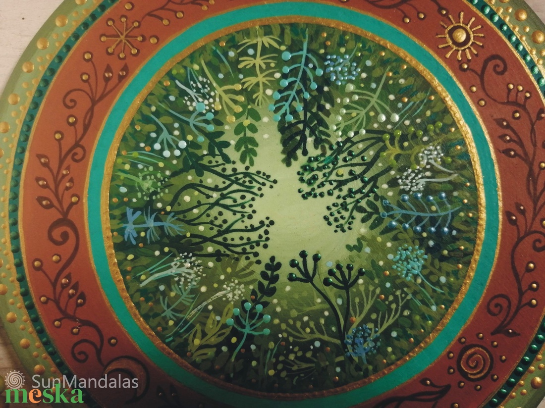 Erdei Hold  - otthon & életmód - dekoráció - spiritualitás - mandala - Meska.hu