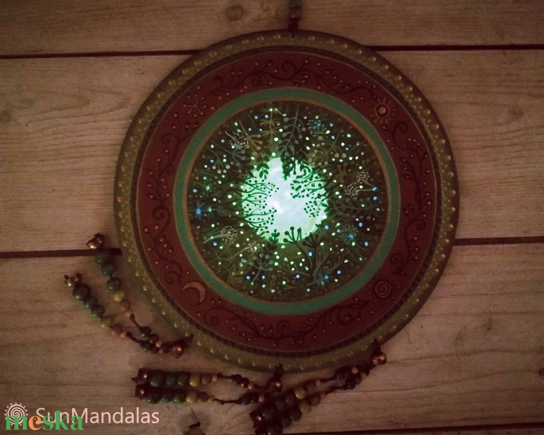 Erdei Hold  - otthon & életmód - dekoráció - spiritualitás - mandala - Meska.hu