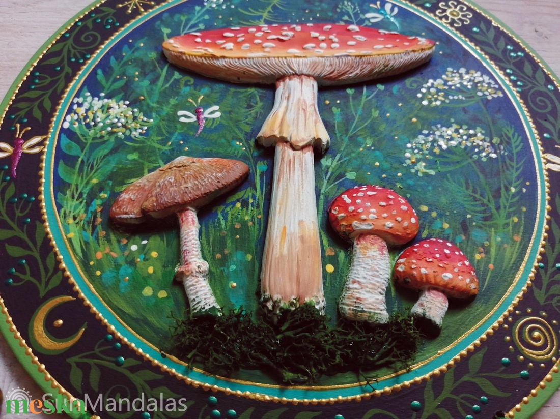 Nagy piros gombák - otthon & életmód - dekoráció - spiritualitás - mandala - Meska.hu Nagy piros gombák - otthon & életmód - dekoráció - spiritualitás - mandala - Meska.hu