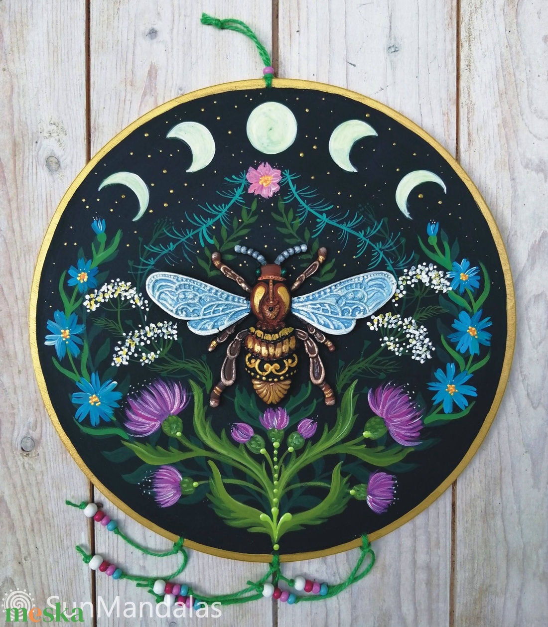 Varázs méh - otthon & életmód - dekoráció - spiritualitás - mandala - Meska.hu Varázs méh - otthon & életmód - dekoráció - spiritualitás - mandala - Meska.hu