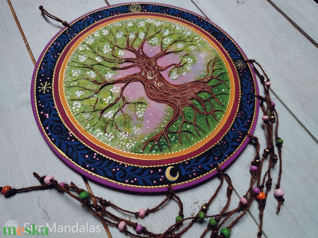 Bodza Életfa  - otthon & életmód - dekoráció - fali és függő dekoráció - falra akasztható dekor - Meska.hu