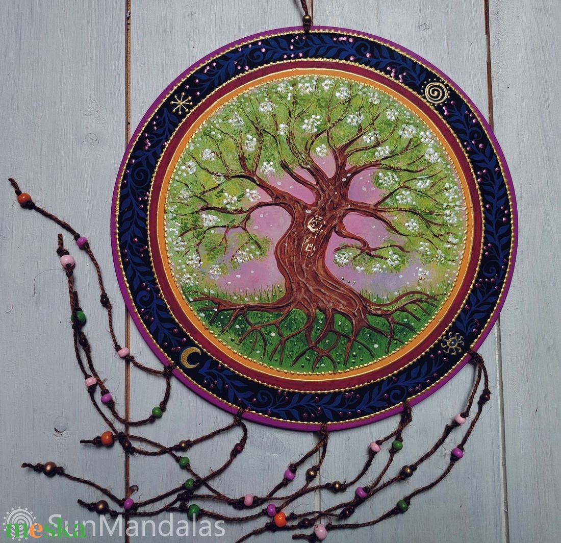 Bodza Életfa  - otthon & életmód - dekoráció - fali és függő dekoráció - falra akasztható dekor - Meska.hu