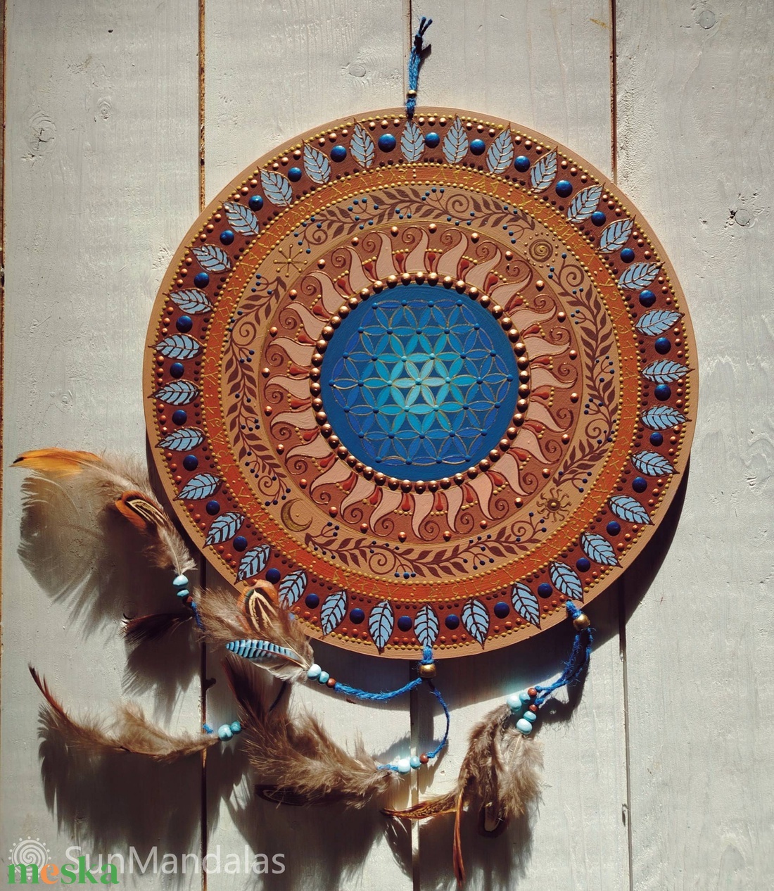 Amulett Mandala - otthon & életmód - dekoráció - spiritualitás - mandala - Meska.hu