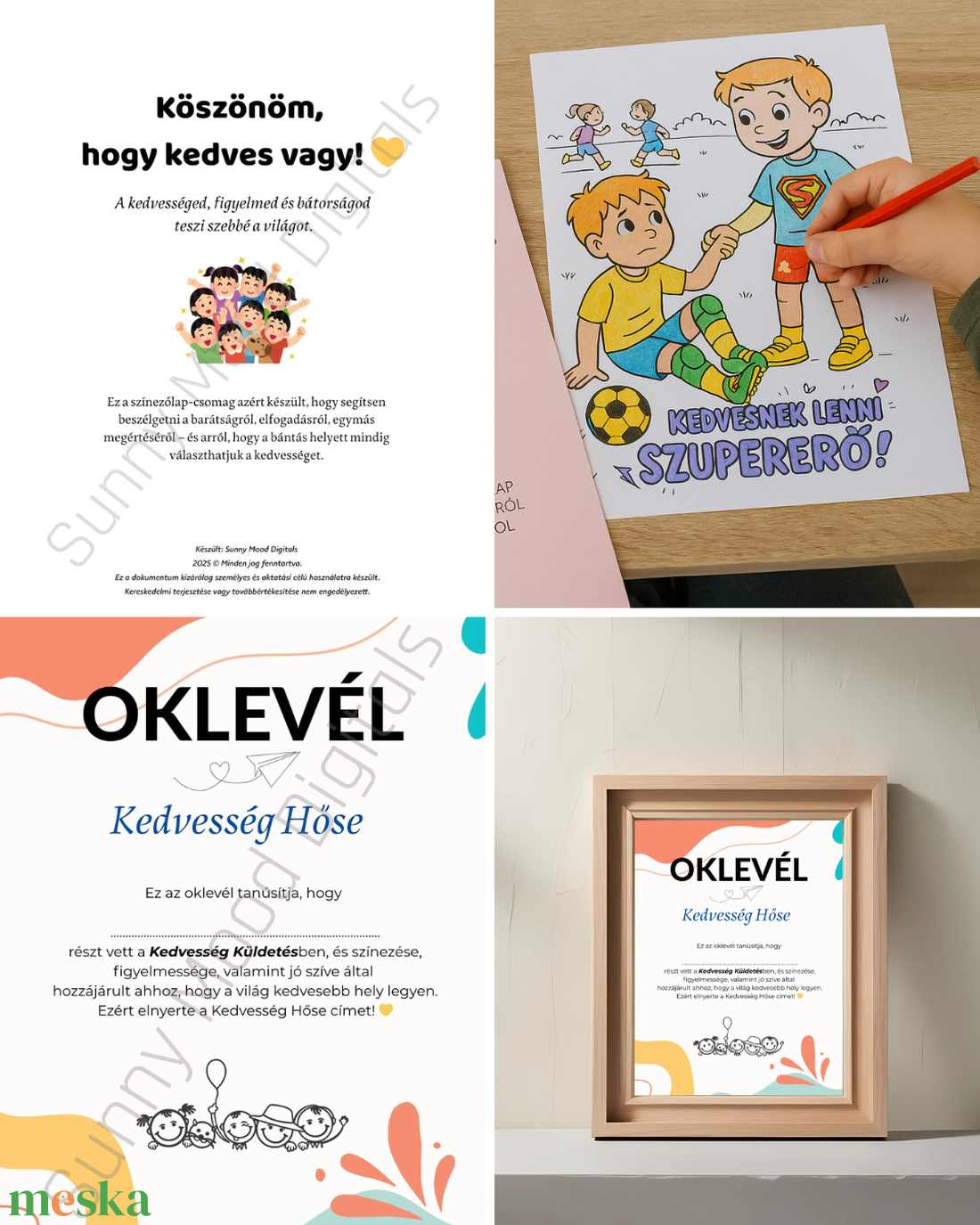 KEDVESSÉGGEL A VILÁG SZEBB! Anti-bullying kifestőlap-csomag - otthon & életmód - papír, írószer - színező - Meska.hu KEDVESSÉGGEL A VILÁG SZEBB! Anti-bullying kifestőlap-csomag - otthon & életmód - papír, írószer - színező - Meska.hu