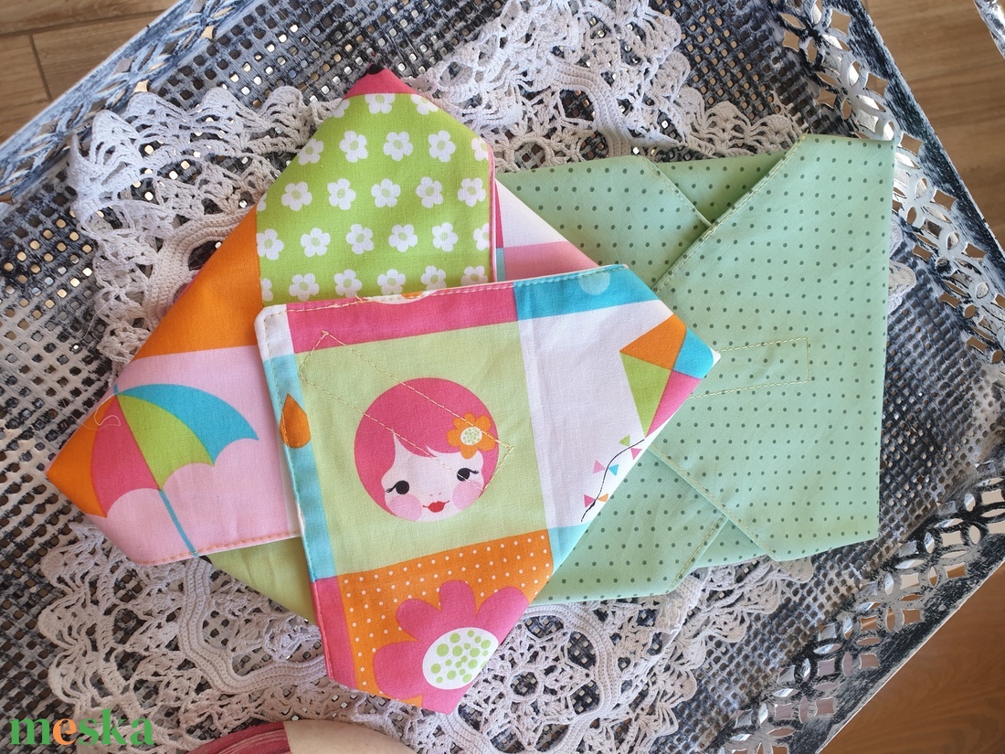 Uzsonna csomagoló, tépőzáras újraszalvéta - sandwich bag - uzsonnás textil szalvéta - vízhatlan szalvéta - táska & tok - uzsonna- & ebéd tartó - szendvics csomagoló - Meska.hu