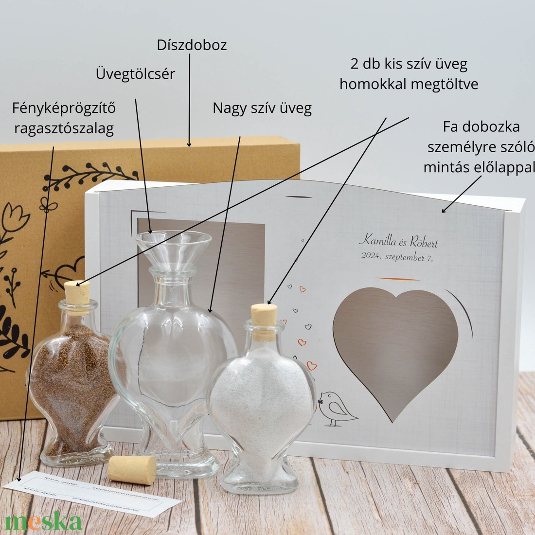 Homok ceremónia szett (bazsarózsa) - esküvő - emlék & ajándék - nászajándék - ceremónia szett - Meska.hu Homok ceremónia szett (bazsarózsa) - esküvő - emlék & ajándék - nászajándék - ceremónia szett - Meska.hu