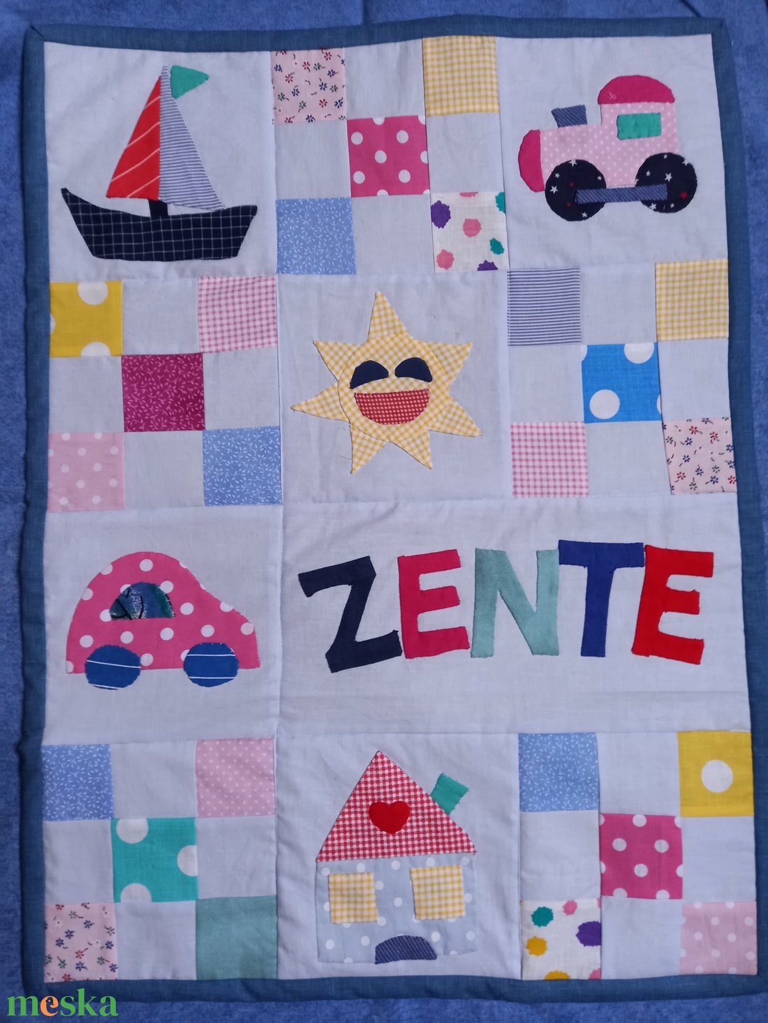 Zente takarója - otthon & életmód - babaszoba, gyerekszoba - falvédő gyerekszobába - Meska.hu Zente takarója - otthon & életmód - babaszoba, gyerekszoba - falvédő gyerekszobába - Meska.hu
