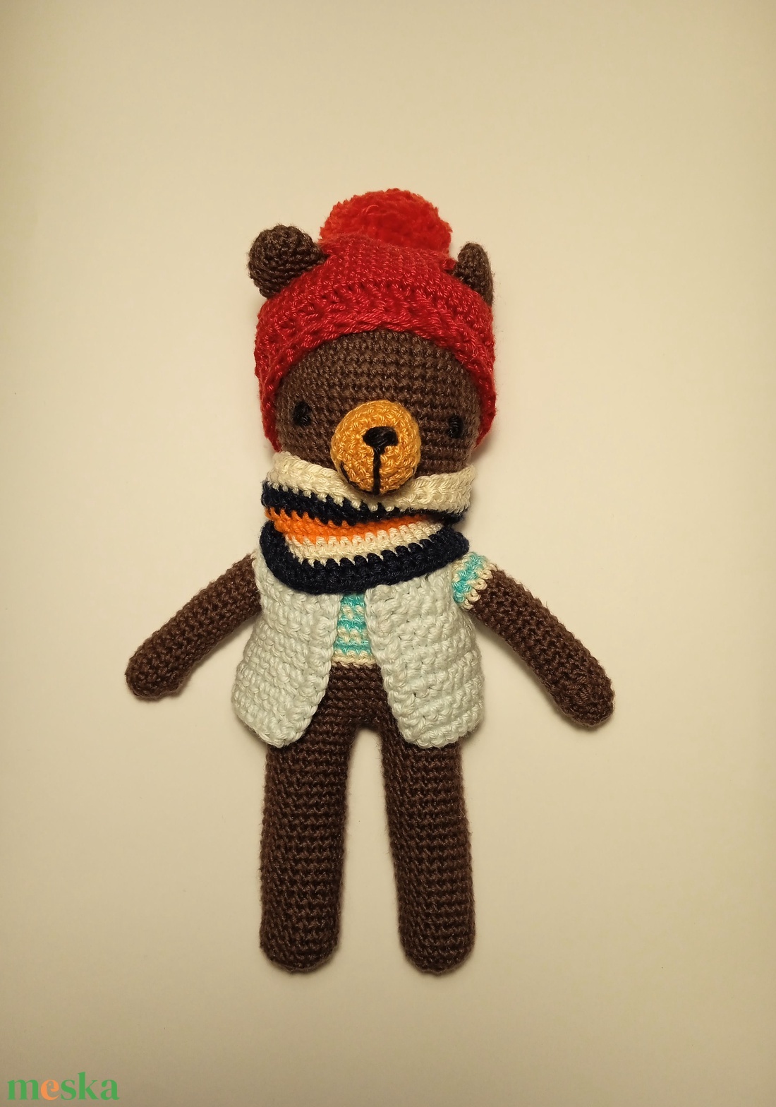 Amigurumi horgolt medve - játék & sport - plüssállat & játékfigura - maci - Meska.hu Amigurumi horgolt medve - játék & sport - plüssállat & játékfigura - maci - Meska.hu