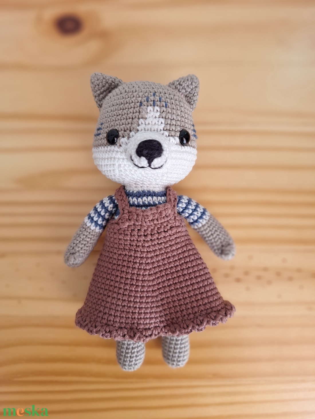 Amigurumi horgolt cicalány - játék & sport - plüssállat & játékfigura - cica - Meska.hu Amigurumi horgolt cicalány - játék & sport - plüssállat & játékfigura - cica - Meska.hu