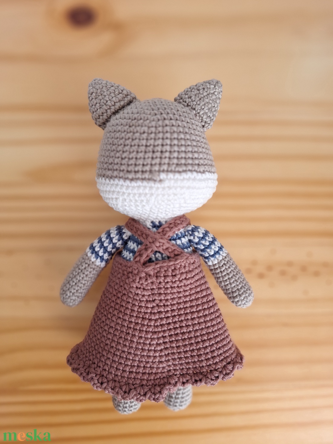 Amigurumi horgolt cicalány - játék & sport - plüssállat & játékfigura - cica - Meska.hu Amigurumi horgolt cicalány - játék & sport - plüssállat & játékfigura - cica - Meska.hu