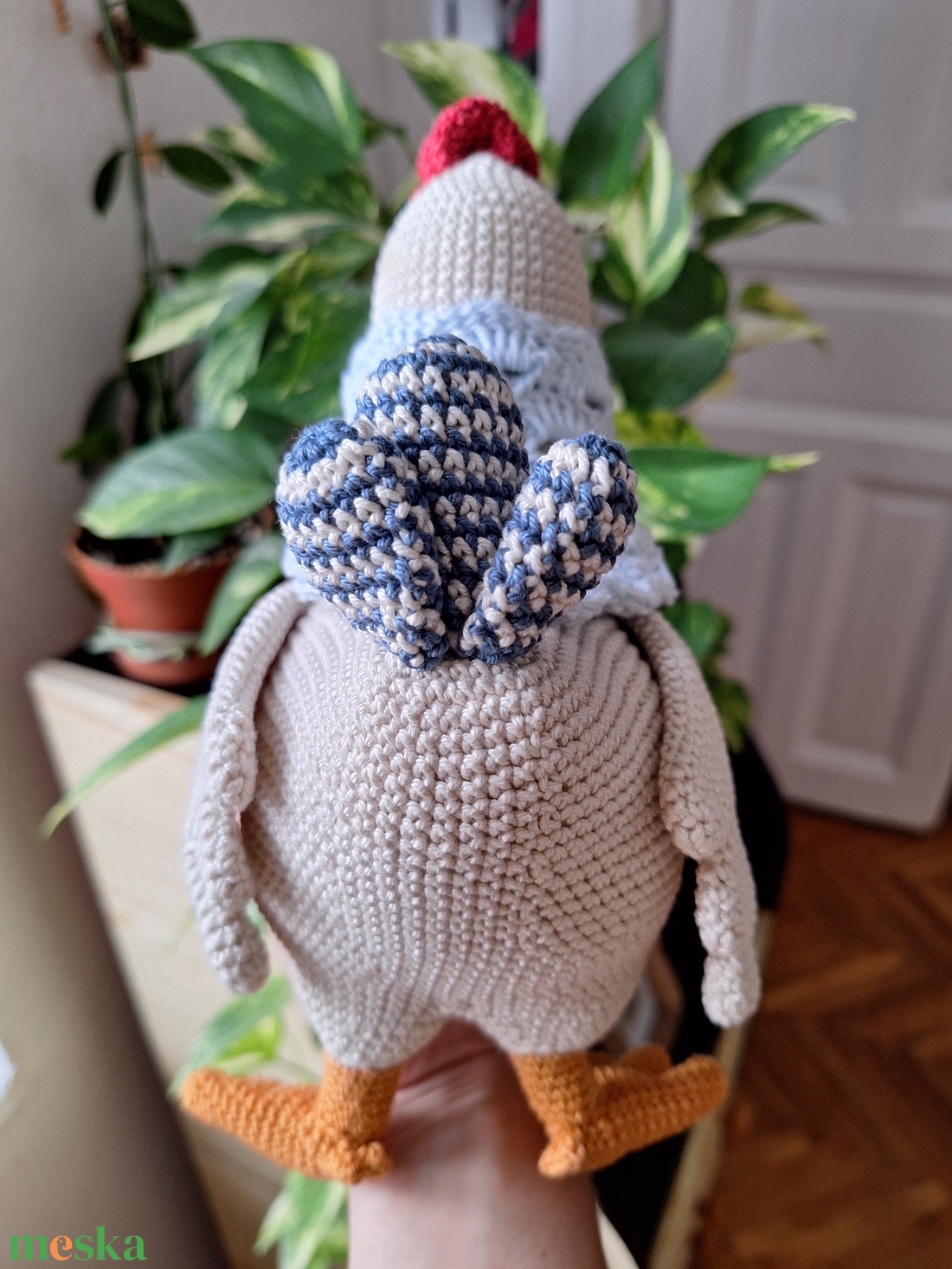 Amigurumi horgolt tyúk - játék & sport - plüssállat & játékfigura - más figura - Meska.hu