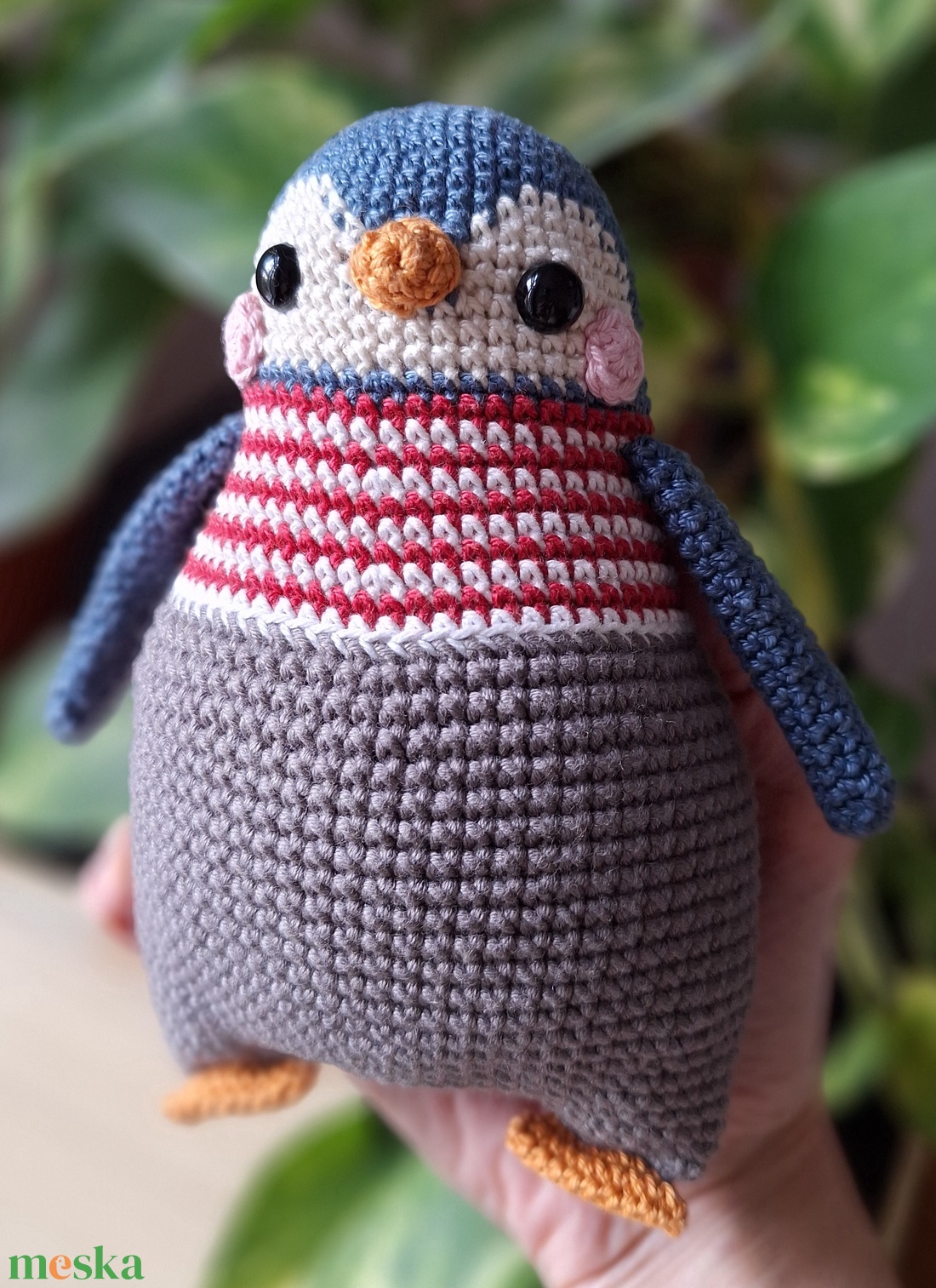 Amigurumi horgolt pingvin - játék & sport - plüssállat & játékfigura - más figura - Meska.hu Amigurumi horgolt pingvin - játék & sport - plüssállat & játékfigura - más figura - Meska.hu