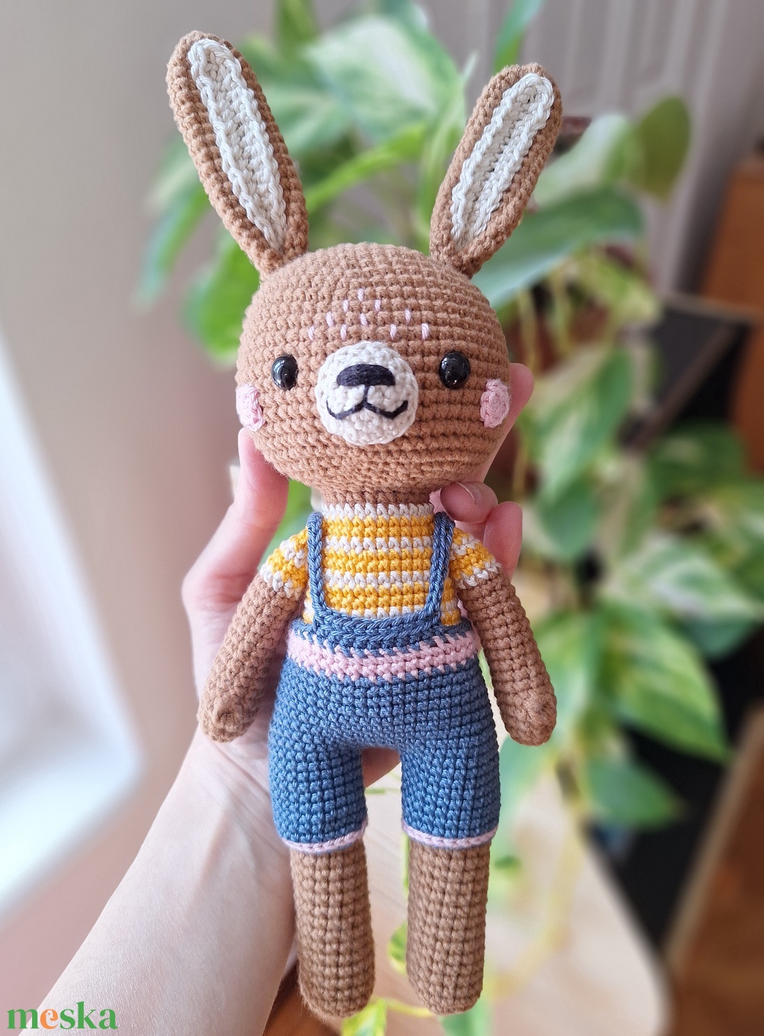 Amigurumi horgolt nyuszi - játék & sport - plüssállat & játékfigura - nyuszi - Meska.hu