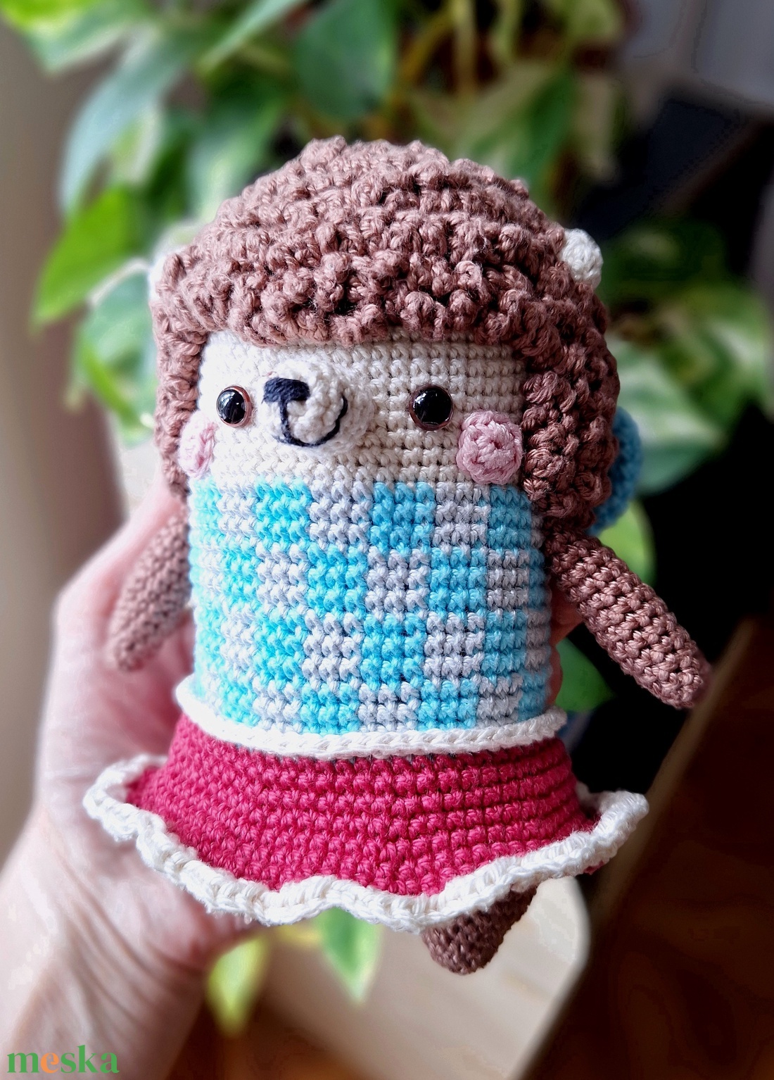 Amigurumi horgolt sün - játék & sport - plüssállat & játékfigura - süni - Meska.hu