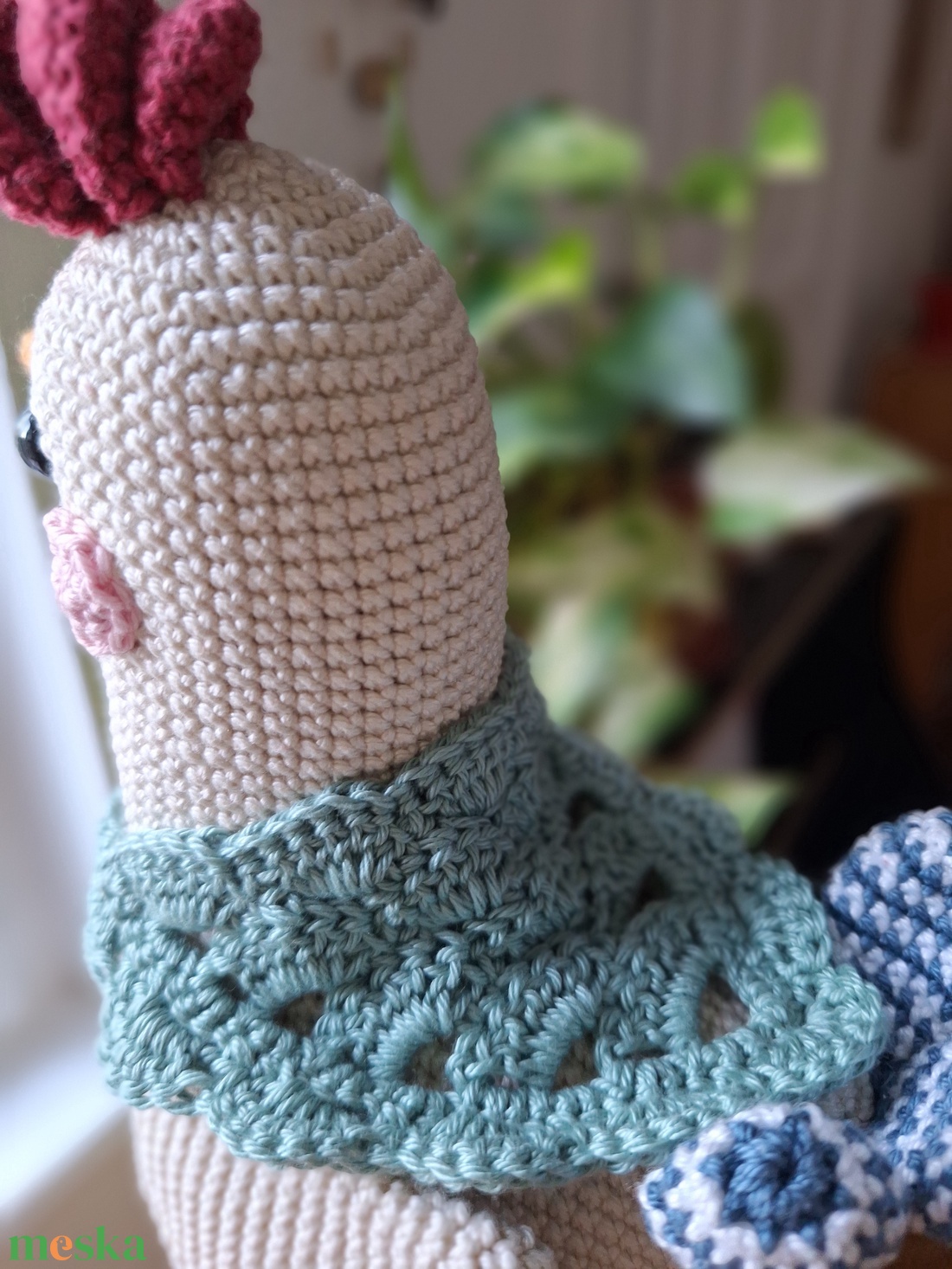 Amigurumi horgolt tyúk - játék & sport - plüssállat & játékfigura - más figura - Meska.hu
