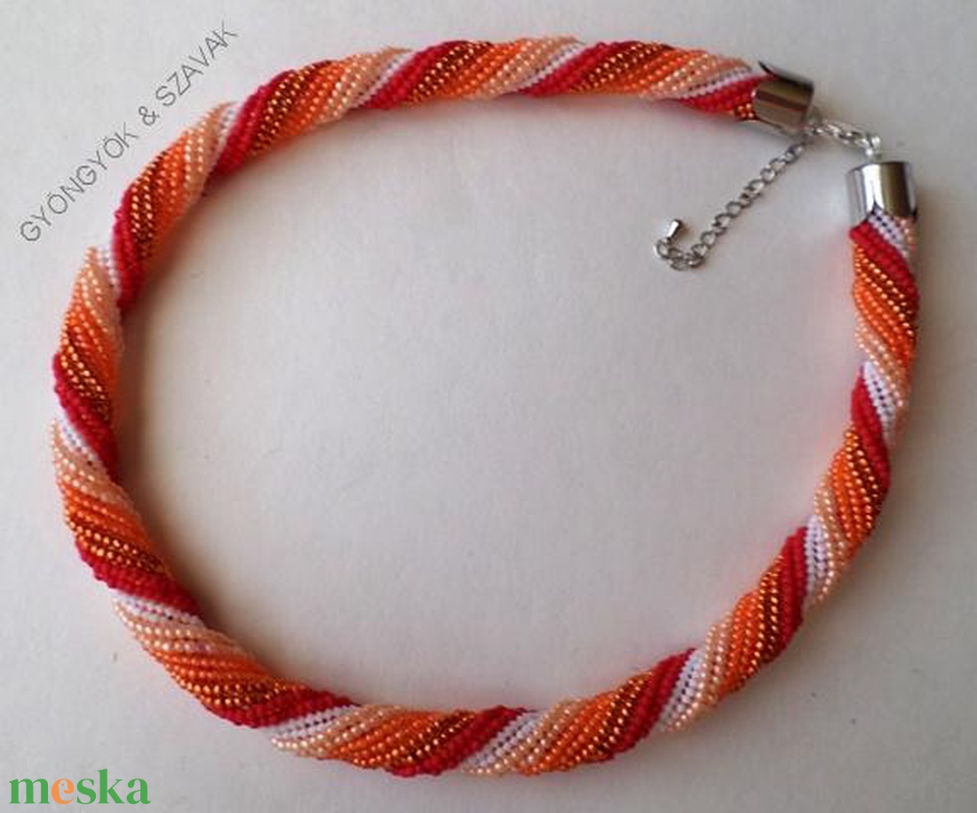 Mexico Herringbone Nyaklánc - ékszer - nyaklánc - gyöngyös nyaklánc - Meska.hu Mexico Herringbone Nyaklánc - ékszer - nyaklánc - gyöngyös nyaklánc - Meska.hu