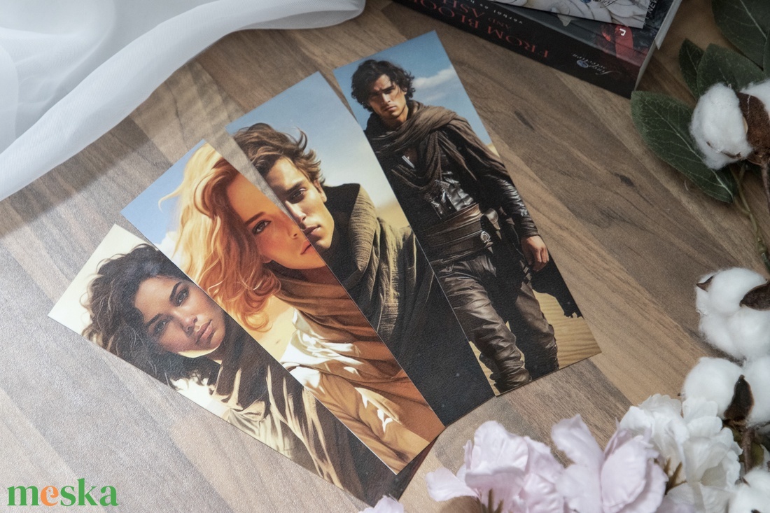 Fantasy dűne témájú laminált könyvjelző szett 4db-os (kétoldalas) - könyv & zene - könyvjelző - Meska.hu Fantasy dűne témájú laminált könyvjelző szett 4db-os (kétoldalas) - könyv & zene - könyvjelző - Meska.hu