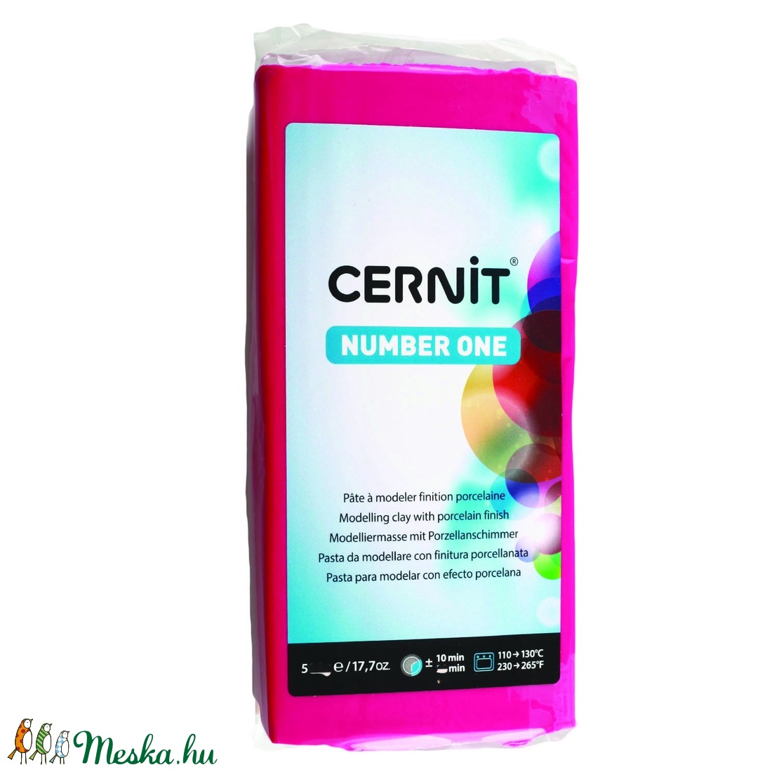 Cernit number one süthető gyurma 500g valódi kék - kellékek & szerszámok - gyurma - kiégethető gyurma - Meska.hu