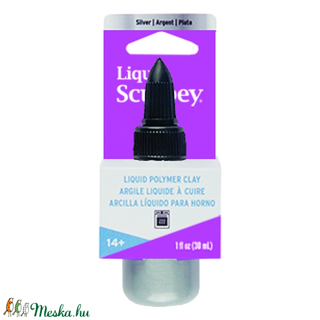 Sculpey folyékony gyurma ezüst 30ml - kellékek & szerszámok - gyurma - kiégethető gyurma - Meska.hu Sculpey folyékony gyurma ezüst 30ml - kellékek & szerszámok - gyurma - kiégethető gyurma - Meska.hu
