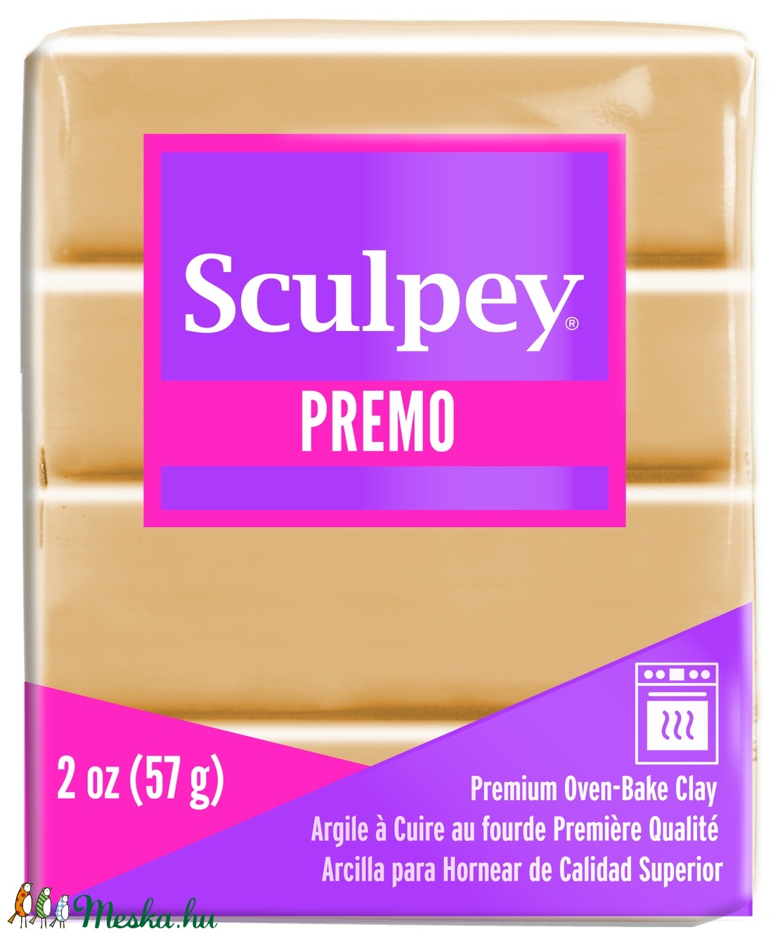 Premo süthető gyurma ekrü 57g - kellékek & szerszámok - gyurma - fimo - Meska.hu Premo süthető gyurma ekrü 57g - kellékek & szerszámok - gyurma - fimo - Meska.hu