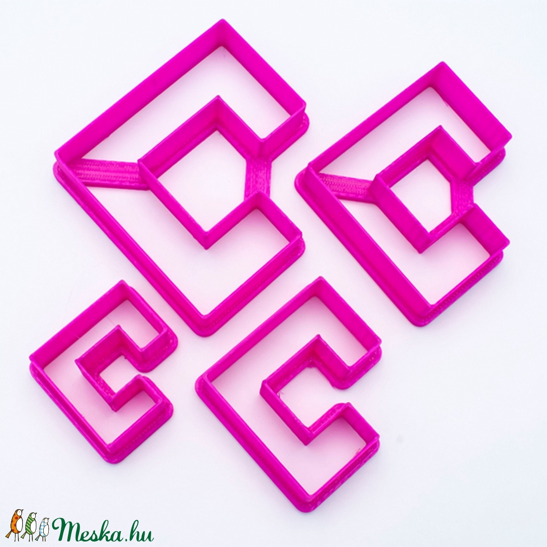 Négyzetes C forma fondant-marcipán-gyurma kiszúró szett - kellékek & szerszámok - szerszámok, eszközök - vágóeszköz, kézi - Meska.hu Négyzetes C forma fondant-marcipán-gyurma kiszúró szett - kellékek & szerszámok - szerszámok, eszközök - vágóeszköz, kézi - Meska.hu