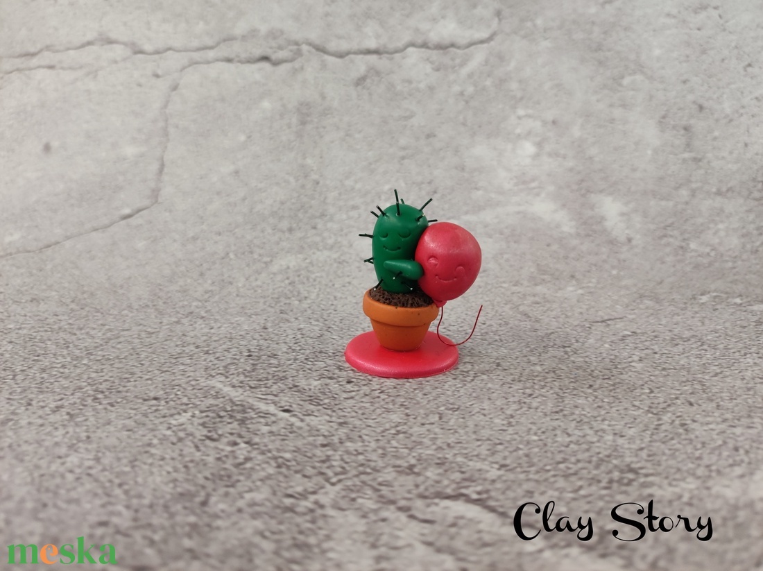 Szerelmes kaktusz süthető gyurmából/ Polymer clay kaktusz lufival - esküvő - dekoráció - sütidísz - Meska.hu Szerelmes kaktusz süthető gyurmából/ Polymer clay kaktusz lufival - esküvő - dekoráció - sütidísz - Meska.hu