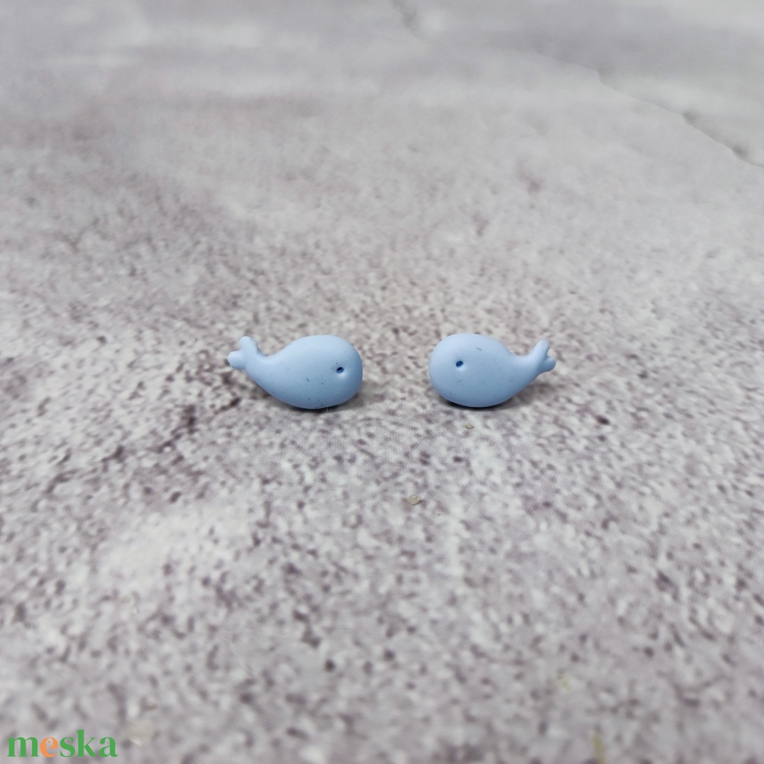 Bálna bedugós polymer clay fülbevaló/ halacska süthető gyurma füli - ékszer - fülbevaló - pötty fülbevaló - Meska.hu Bálna bedugós polymer clay fülbevaló/ halacska süthető gyurma füli - ékszer - fülbevaló - pötty fülbevaló - Meska.hu