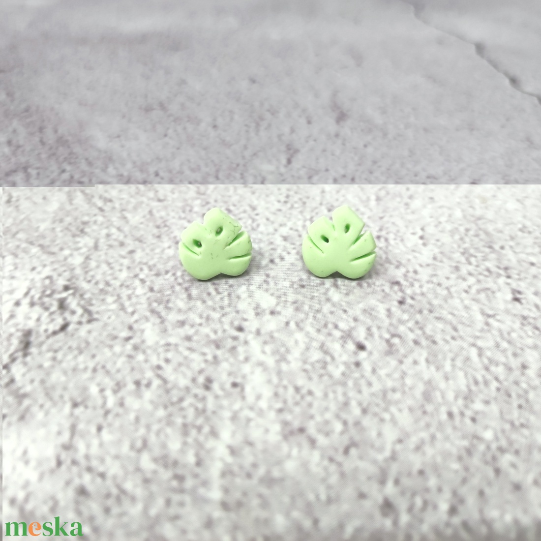 Cukorka színü trópusi levél bedugós polymer clay fülbevaló/ pasztell színű monster leaf süthető gyurma füli - ékszer - fülbevaló - pötty fülbevaló - Meska.hu Cukorka színü trópusi levél bedugós polymer clay fülbevaló/ pasztell színű monster leaf süthető gyurma füli - ékszer - fülbevaló - pötty fülbevaló - Meska.hu
